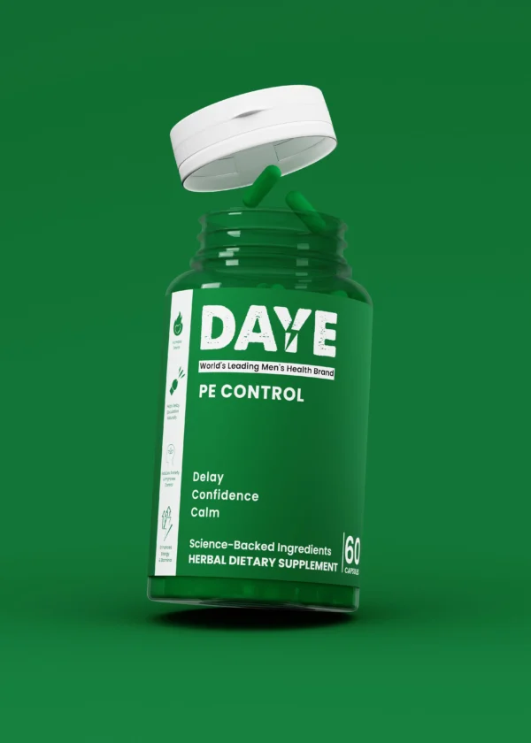 PE Control capsules for lasting performance and male confidence