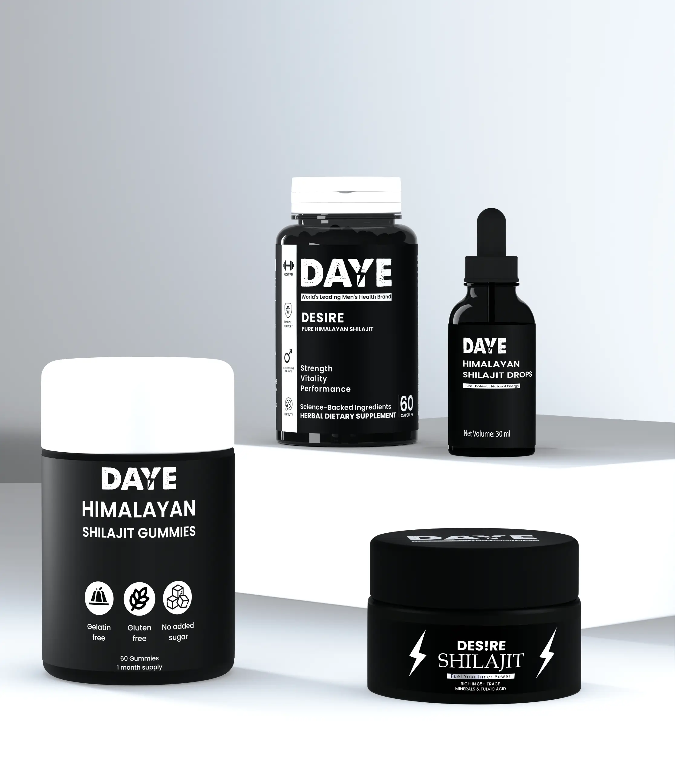 Himalayan Shilajit supplement for energy stamina and male vitality